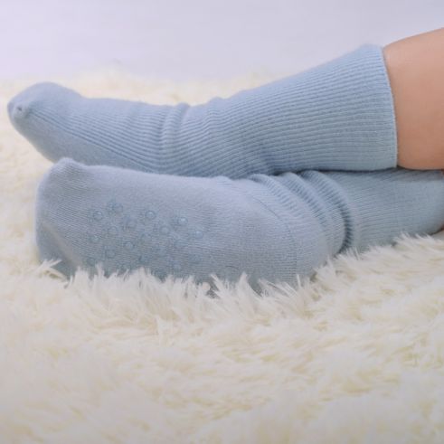 婴童松口抽条防滑袜(单双装)